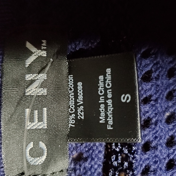 Ceny Open Knit Crochet Top SZ Small - Picture 4 of 4